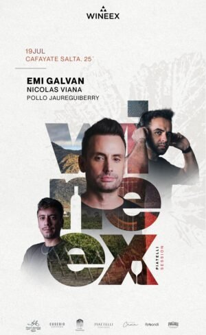 ⭐ EMI GALVAN & MORE ARTISTS [PIATTELLI SESSION] - by WINEEX, CAFAYATE 🇦🇷