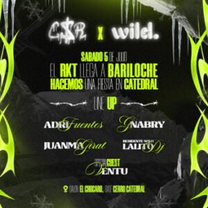 ADRI FUENTES & MORE ARTISTS [EL CASERIO RKT] - by CICLIC & WILD, BARILOCHE 🇦🇷