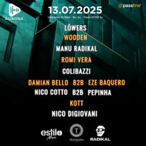 LÖWERS + WOODEN & MORE ARTISTS - by ESTILO MUSIC x LA TRANQUERA x RADIKAL, AURORA BEAT 🇦🇷