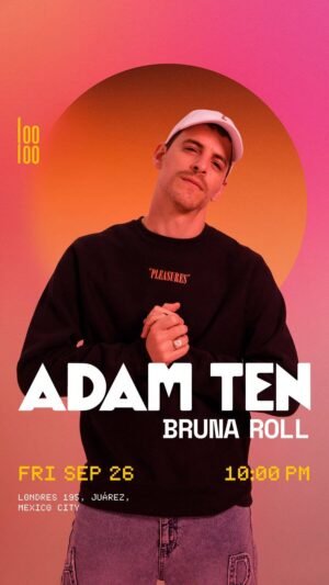 ADAM TEN + BRUNA ROLL - by LOOLOO, CIUDAD DE MEXICO 🇲🇽