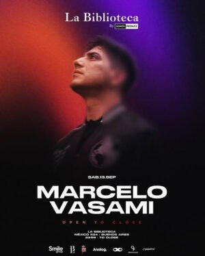 MARCELO VASAMI [OPEN TO CLOSE] - by SOMOS PRODUCE, LA BIBLIOTECA 🇦🇷