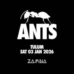 ⭐️ [ARTISTS TBA] ANTS - by ZAMNA TULUM 2026 🇲🇽