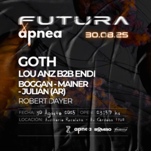 GOTH & MORE ARTISTS - by FUTURA x APNEA, AUDITORIO RECOLETA 🇦🇷