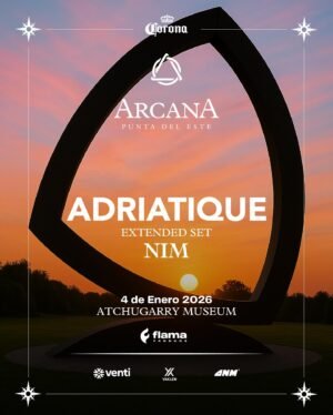⭐️ ADRIATIQUE + NIM - by ARCANA & FLAMA, PUNTA DEL ESTE 🇺🇾