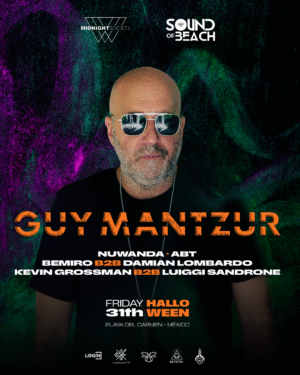 🎃 GUY MANTZUR & MORE ARTISTS [HALLOWEEN] - by SOUND OF BEACH, PLAYA DEL CARMEN 🇲🇽