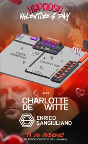 CHARLOTTE DE WITTE + ENRICO SANGIULIANO [VALENTINE'S DAY] - by HYPNOSE, CANELONES 🇺🇾