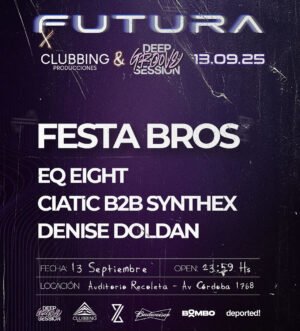 FESTA BROS & MORE ARTISTS - by FUTURA, AUDITORIO RECOLETA 🇦🇷