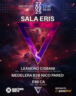 LEANDRO CISBANI & MORE ARTISTS - by SALA ERIS, AUDITORIO OESTE 🇦🇷