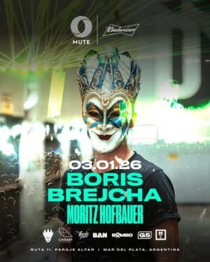 ⭐️ BORIS BRECHJA + MORITZ HOFBAUER - by MUTE, MAR DEL PLATA 🇦🇷