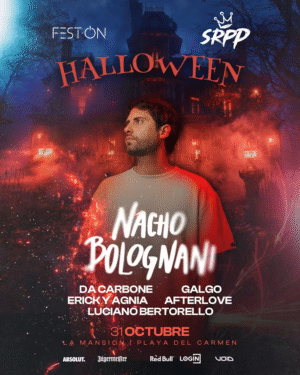 ⚰️ NACHO BOLOGNANI & MORE ARTISTS [FEST ON HALLOWEEN] - by SRPP, PLAYA DEL CARMEN 🇲🇽