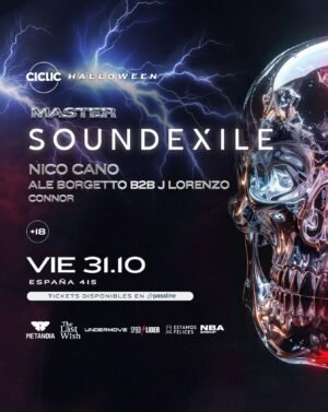 🦇 SOUNDEXILE & MORE ARTISTS [HALLOWEEN FESTIVAL] - by CICLIC, BARILOCHE 🇦🇷
