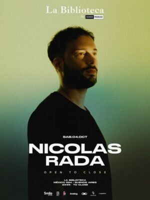 NICOLAS RADA [OPEN TO CLOSE] - by SOMOS PRODUCE, LA BIBLIOTECA 🇦🇷