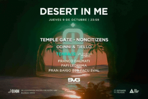 TEMPLE GATE & MORE ARTISTS - by DESERT IN ME, BNN COSTANERA 🇦🇷