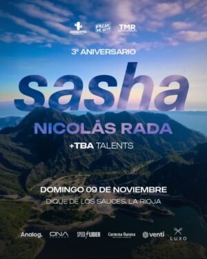 SASHA & MORE ARTISTS [#3 ANIVERSARIO] - by DESIERTO & FMO & TMR, LA RIOJA 🇦🇷