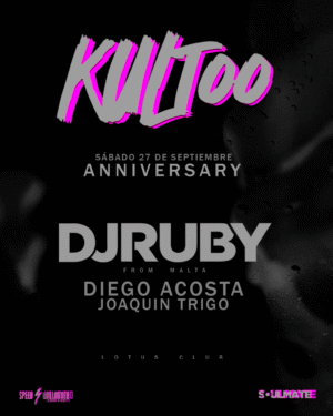 DJ RUBY & MORE FRIENDS [ANNIVERSARY] - by KULTOO, MONTEVIDEO 🇺🇾