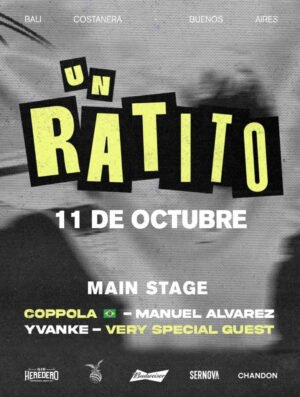 COPPOLA & MORE ARTISTS [UN RATITO] - by SOUNDRISE & VANGUARD, BALI 🇦🇷