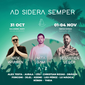 ⭐ NICK WARREN + MITA GAMI + SEBASTIEN LEGER & MORE ARTISTS - by AD SIDERA SEMPER FESTIVAL, PANAMA 🇵🇦
