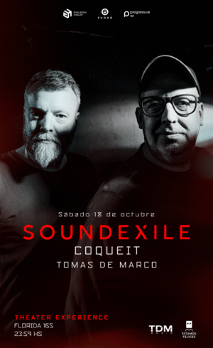 SOUNDEXILE & MORE ARTISTS [THEATER EXPERIENCE] - by SUONO & GOLDEN HOUR & PROGRESSIVE AR, TEATRO PIAZZOLLA 🇦🇷