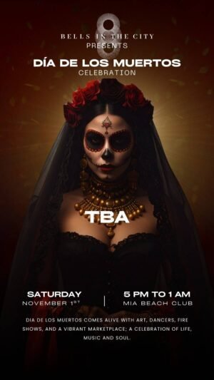 💀 DIA DE LOS MUERTOS [BELLS IN THE CITY] - by MIA BEACH CLUB, TULÚM 🇲🇽