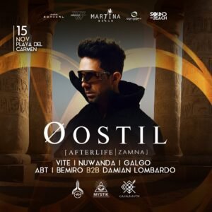 ØOSTIL & MORE ARTISTS - by SOUND OF BEACH, PLAYA DEL CARMEN 🇲🇽