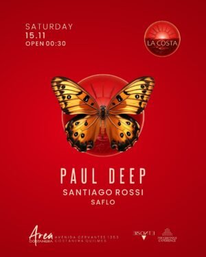 PAUL DEEP & MORE ARTISTS - by LA COSTA FESTIVAL, AREA COSTANERA 🇦🇷