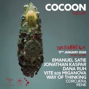 EMANUEL SATIE & MORE ARTISTS [COCOON x SINNER] - by VAGALUME, TULÚM 🇲🇽