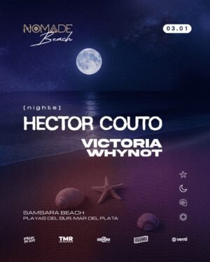 HECTOR COUTO + VICTORIA WHYNOT & MORE ARTISTS - by NOMADE, MAR DEL PLATA 🇦🇷