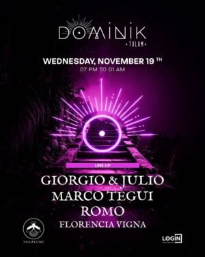 GIORGIO & JULIO and MORE ARTISTS [DOMINIK] - by VAGALUME, TULÚM 🇲🇽