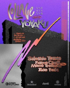 SATOSHI TOMIIE & MORE ARTISTS [MEETS YOYAKU] - by COLLAGE, CASA FUTURO 🇦🇷