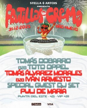 TOMAS DOBARRO B2B TOTO OPPEL & MORE ARTISTS [AÑO NUEVO x FRUTILLAS CON CREMA] - by FRAGMENT, PUNTA DEL ESTE 🇺🇾