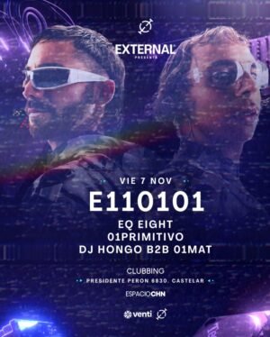 E110101 & MORE ARTISTS - by EXTERNAL, ESPACIO CHN 🇦🇷