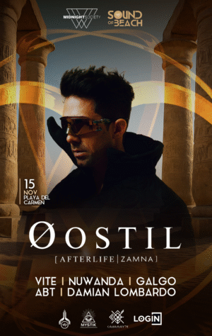 ØOSTIL & MORE ARTISTS - by SOUND OF BEACH, PLAYA DEL CARMEN 🇲🇽