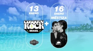 🎟️ [COMBO] COSQUIN ROCK + MËSTIZA - STAGE MUSIC & P12 JURERE, FLORIANOPOLIS 🇧🇷