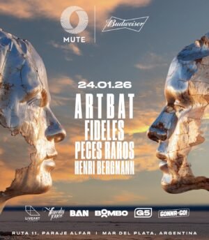 ⭐️ ARTBAT & MORE ARTISTS - by MUTE, MAR DEL PLATA 🇦🇷