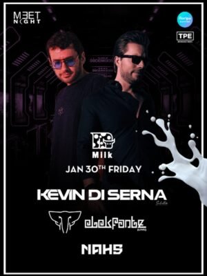 ⭐ KEVIN DI SERNA & MORE ARTISTS - by MEET NIGHT, MILK CLUB, FLORIANOPOLIS 🇧🇷
