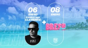 🎟️ [COMBO] KAMILO SANCLEMENTE + BRESH - MILK CLUB & P12 JURERE, FLORIANOPOLIS 🇧🇷