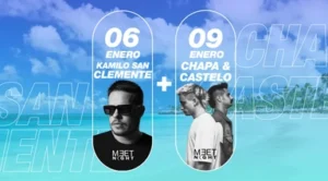 🎟️ [COMBO] KAMILO SANCLEMENTE + CHAPA & CASTELO - MILK CLUB, FLORIANOPOLIS 🇧🇷
