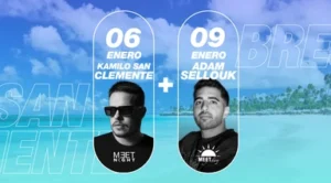 🎟️ [COMBO] KAMILO SANCLEMENTE + ADAM SELLOUK B2B 19:26 - MILK CLUB & P12 JURERE, FLORIANOPOLIS 🇧🇷