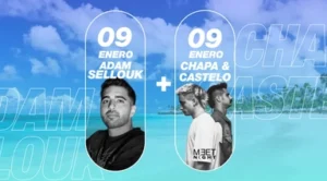 🎟️ [COMBO] ADAM SELLOUK B2B 19:26 + CHAPA & CASTELO - P12 JURERE & MILK CLUB, FLORIANOPOLIS 🇧🇷