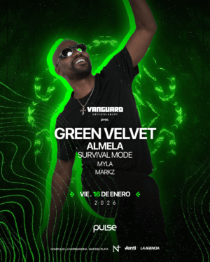 GREEN VELVET + ALMELA & MORE ARTISTS [SUNSET OPEN AIR] - by PULSE & VANGUARD, MAR DEL PLATA 🇦🇷
