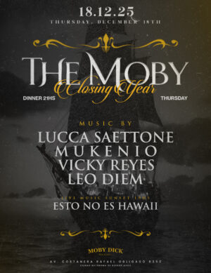 LUCCA SAETTONE & MORE ARTISTS [CLOSING YEAR] - by MOBY DICK, COSTANERA 🇦🇷