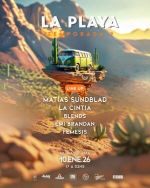 MATIAS SUNDBLAD & MORE ARTISTS [NIRVANA SUNSET EDITION] - by LA PLAYA, TILCARA 🇦🇷
