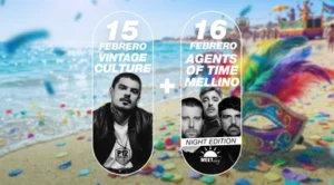 🎟️ [COMBO] VINTAGE CULTURE & AGENTS OF TIME + MARIANO MELLINO - P12 JURERE, FLORIANOPOLIS 🇧🇷
