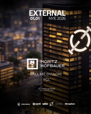 🎇 MORITZ HOFBAUER & MORE ARTISTS [NEW YEAR'S EVE] - by EXTERNAL, OLYMPO SKY BAR 🇦🇷