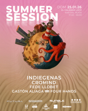 INDIEGENAS & MORE ARTISTS [SUMMER SESSION] - by FUTURA, MAR DEL PLATA 🇦🇷
