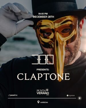 ⭐️ CLAPTONE + MARTEN LOU & MORE ARTISTS [300 AL MARE] - by PUNTA VERANO, PUNTA DEL ESTE 🇺🇾