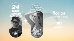 🎟️ [COMBO] HERNAN CATTANEO + GAFAS INFINIT - P12 JURERE, FLORIANOPOLIS 🇧🇷