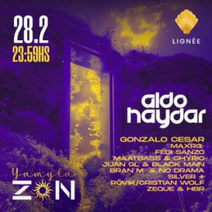 ALDO HAYDAR + GONZALO CESAR & MORE ARTISTS - by YAMYLA ZON, LIGNÉE 🇦🇷