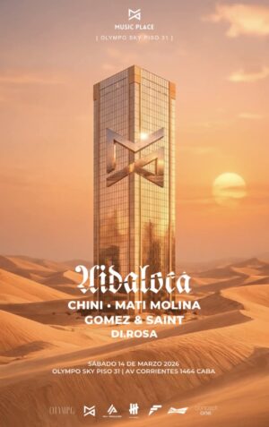 VIDALOCA & MORE ARTISTS [PISO 31] - by MUSIC PLACE, OLYMPO SKY BAR 🇦🇷