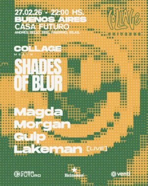 MAGDA & MORE ARTISTS [SHADES OF BLUR] - by COLLAGE, CASA FUTURO 🇦🇷